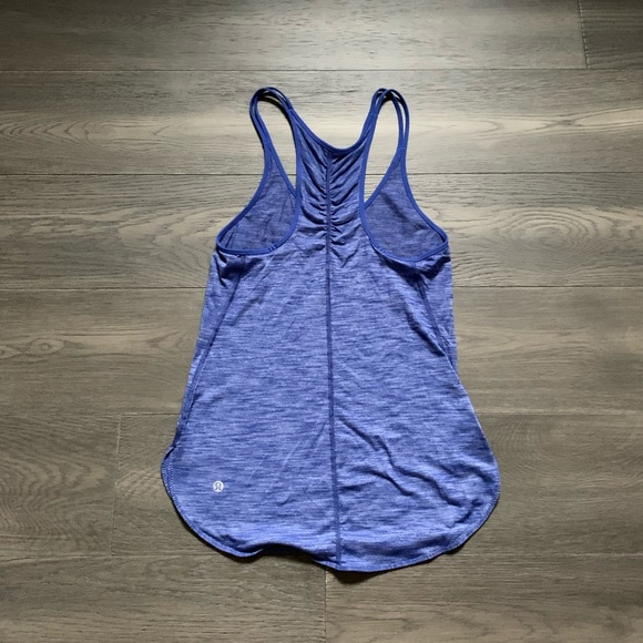 Marled blue lululemon tank top - Picture 2 of 2